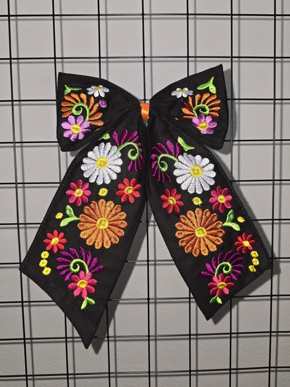 Embroidered Bow